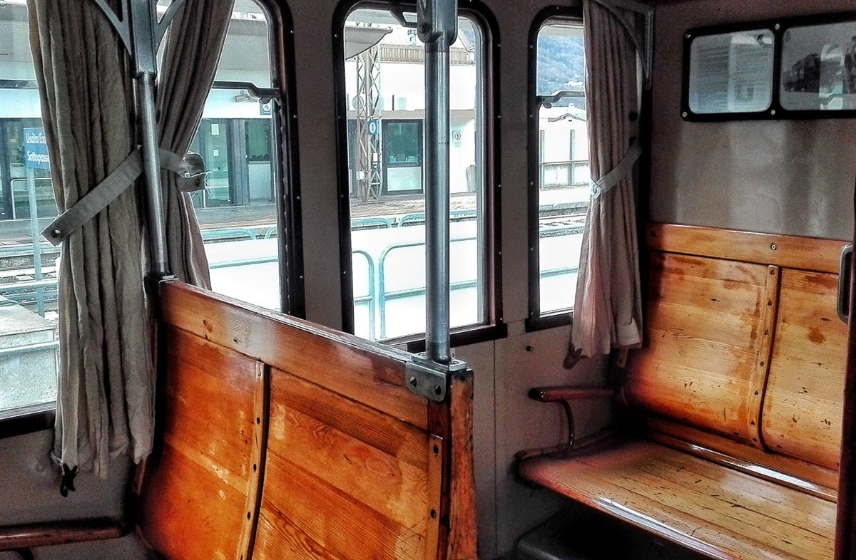 Vagone del treno storico