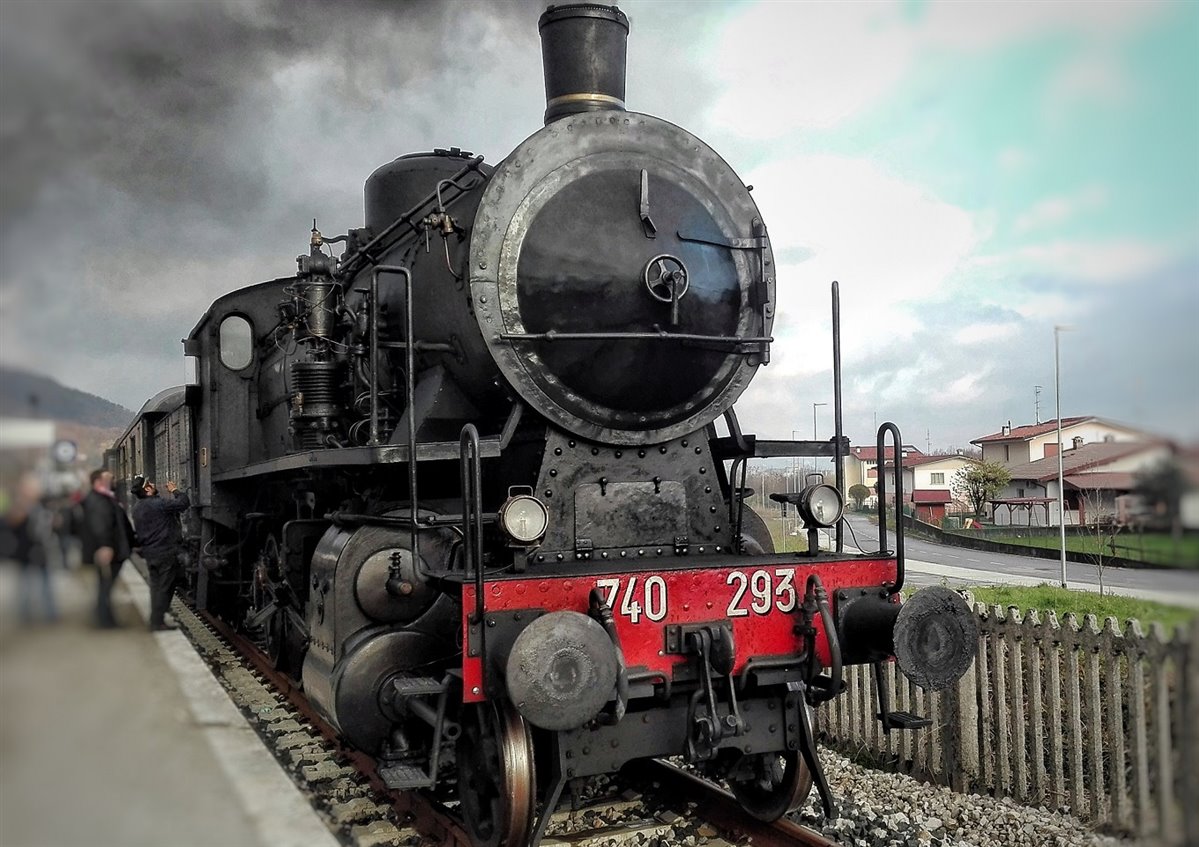 Treno storico della pedemontana