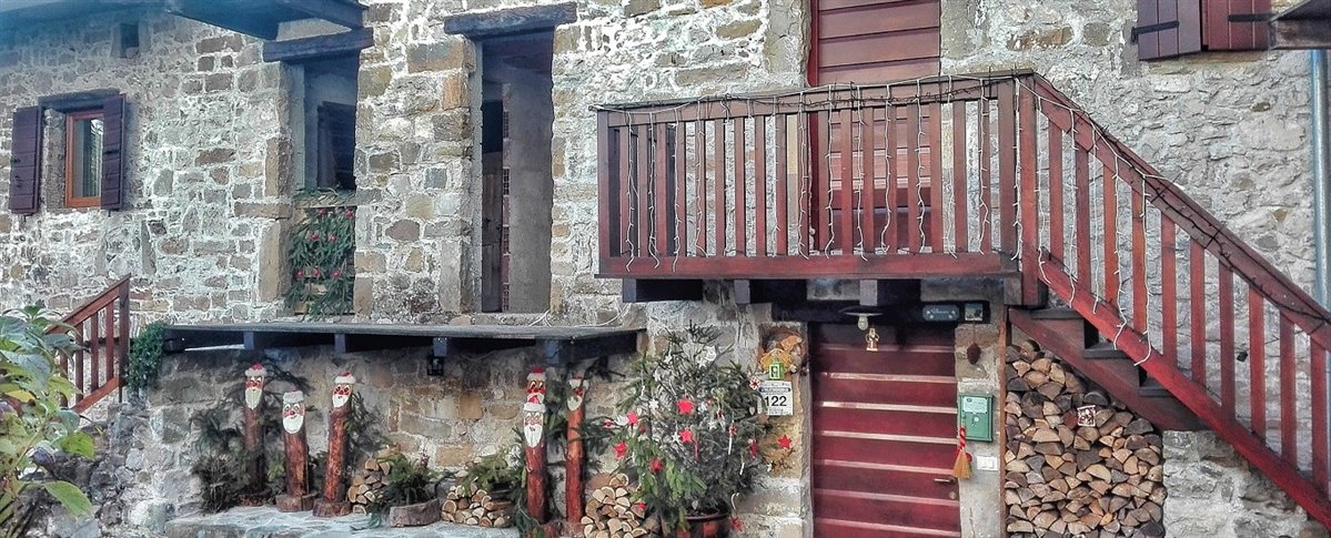 Casa tipica di Poffabro