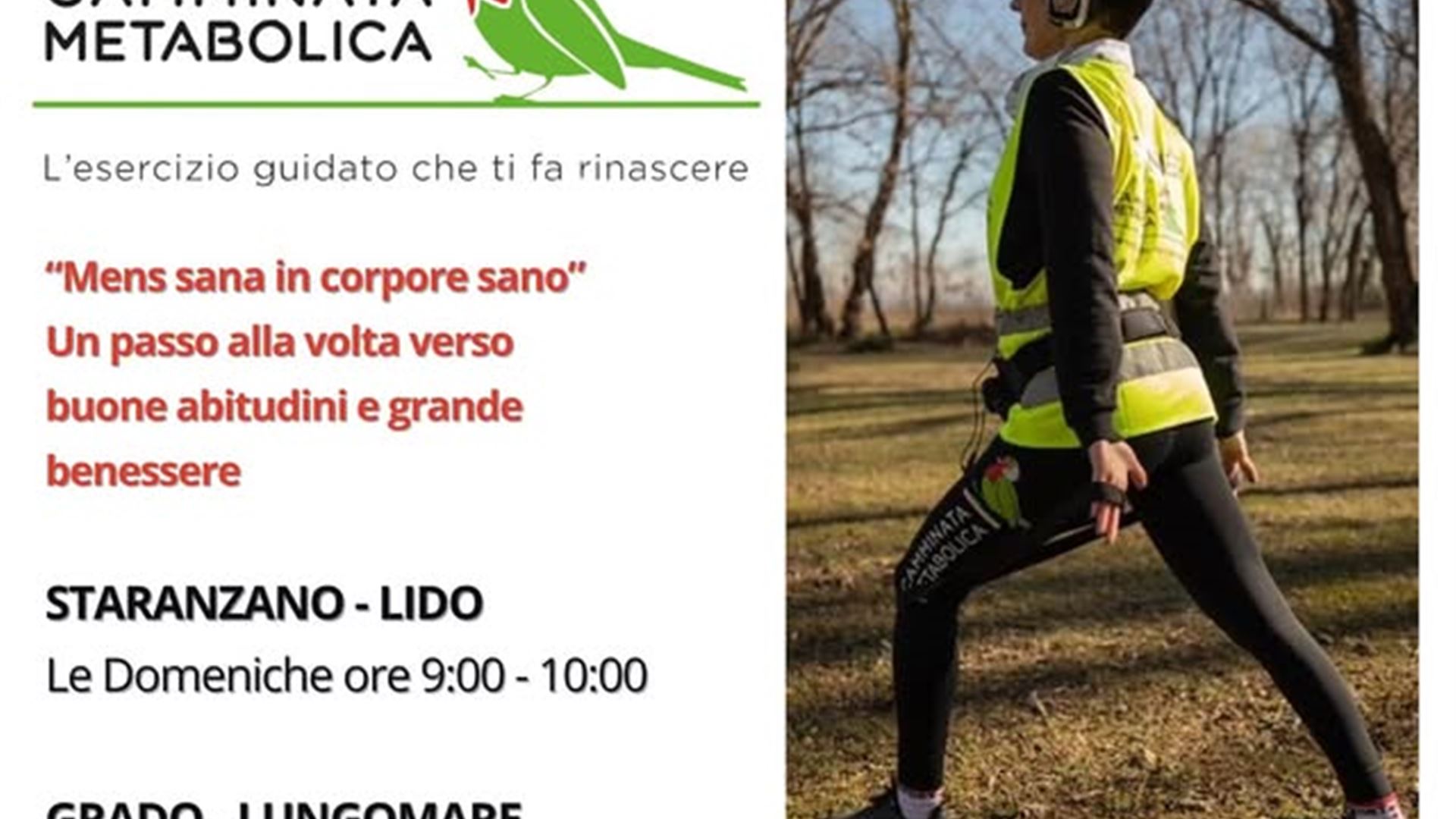Immagine dell’evento — Camminata Metabolica con Trainer Meri Damonte