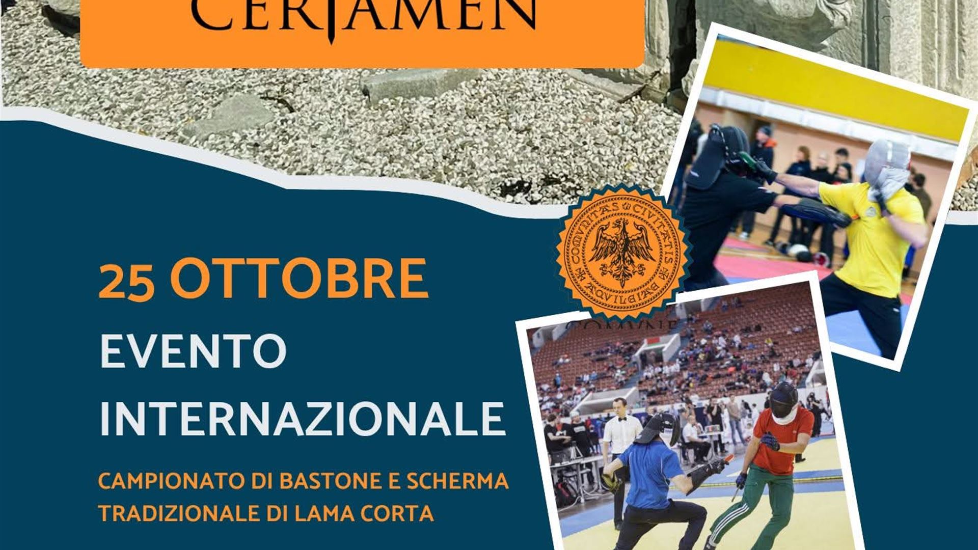Aquileia Certamen: competizione di scherma corta tradizionale