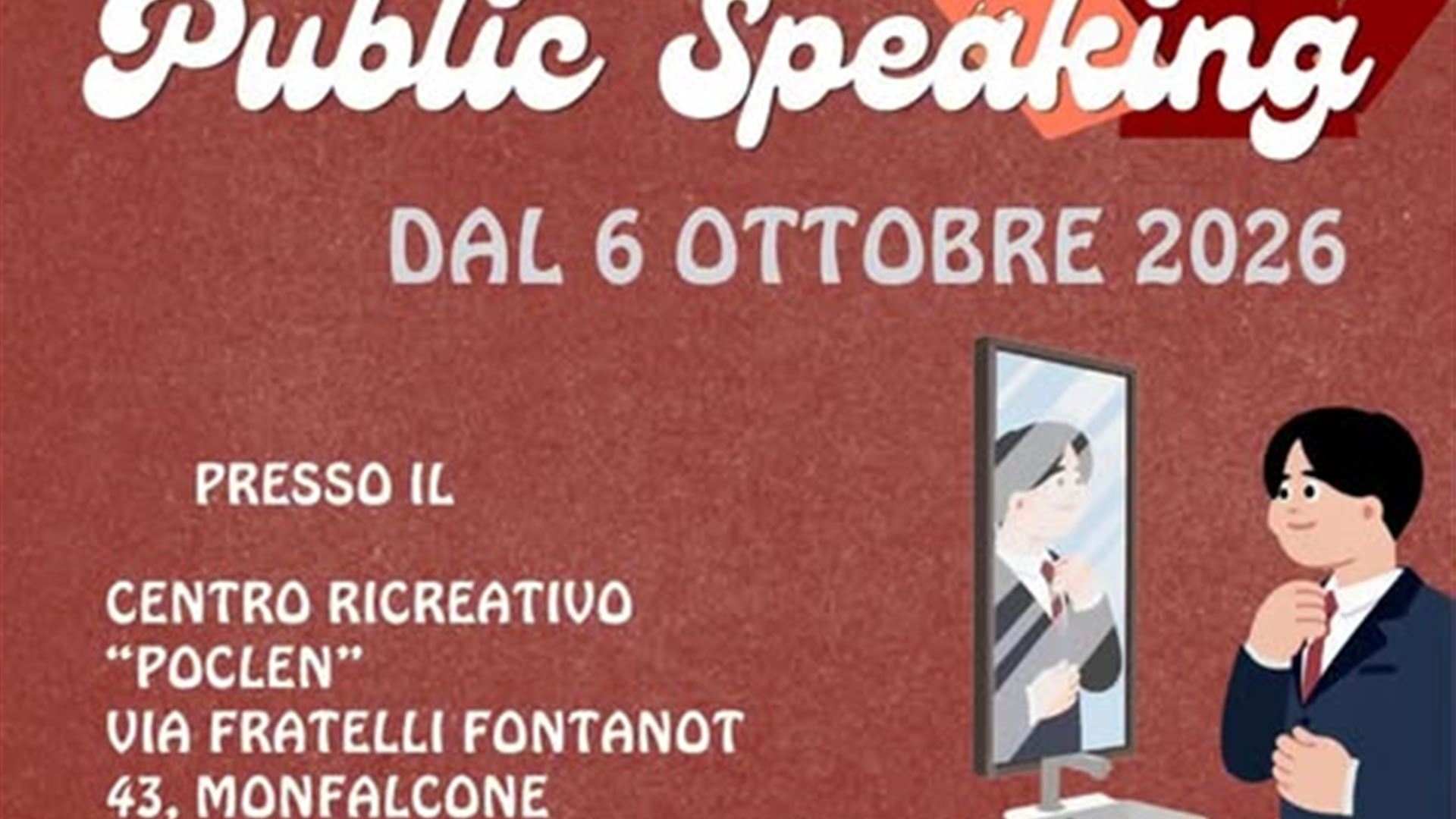 Corso di dizione e public speaking