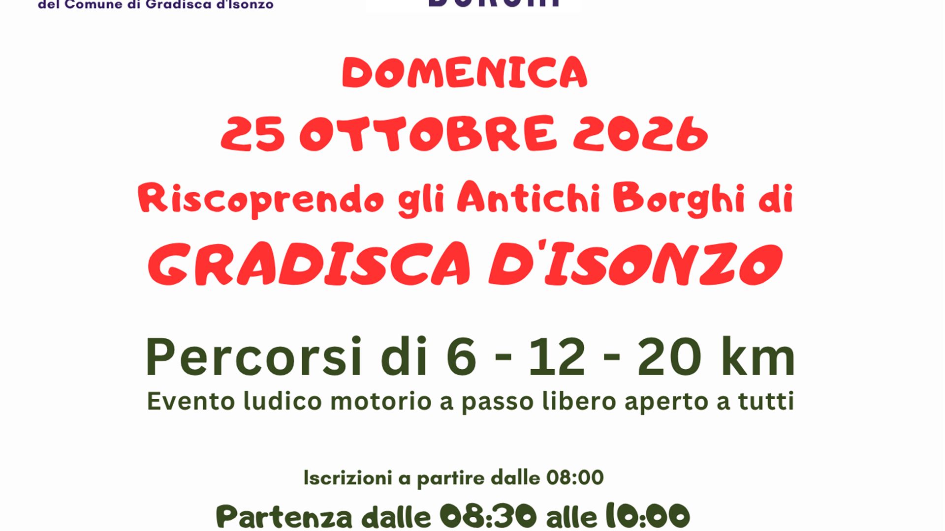 Stragradisca - Marcia dei borghi