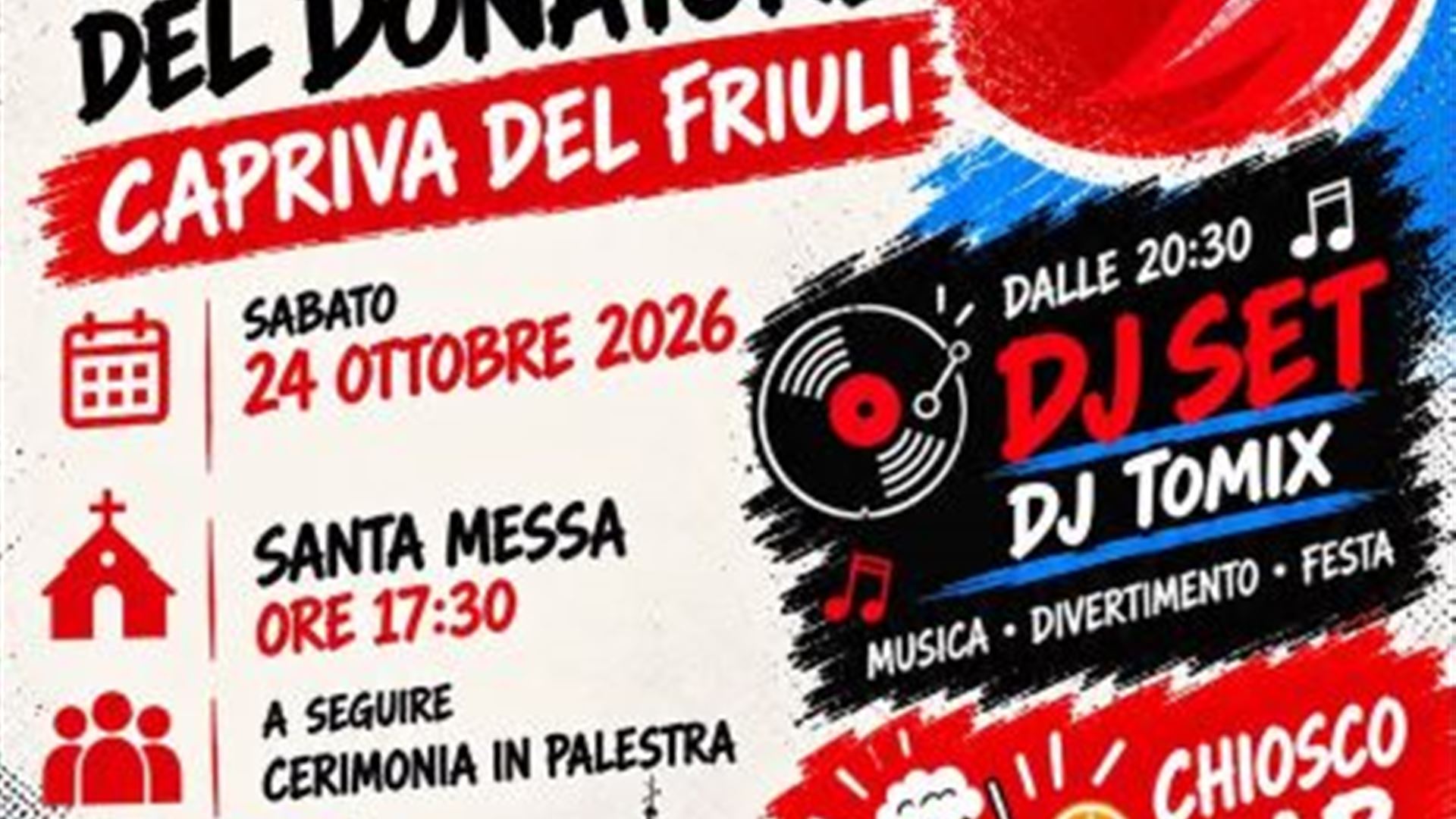 55a Giornata del Donatore - Capriva del Friuli