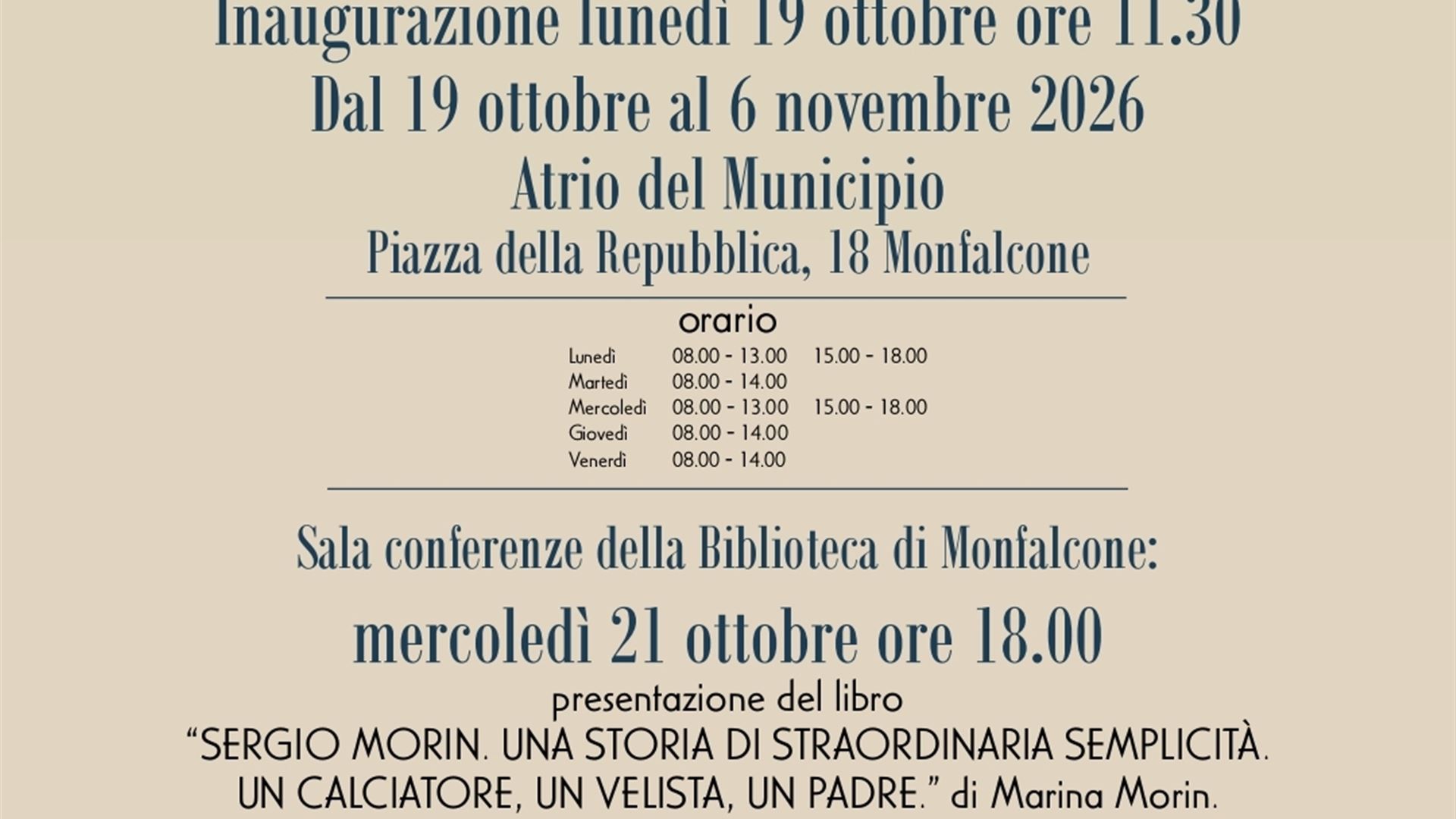 Immagine dell’evento — Stadio Cosulich: un secolo di sport, uno stadio, una comunità