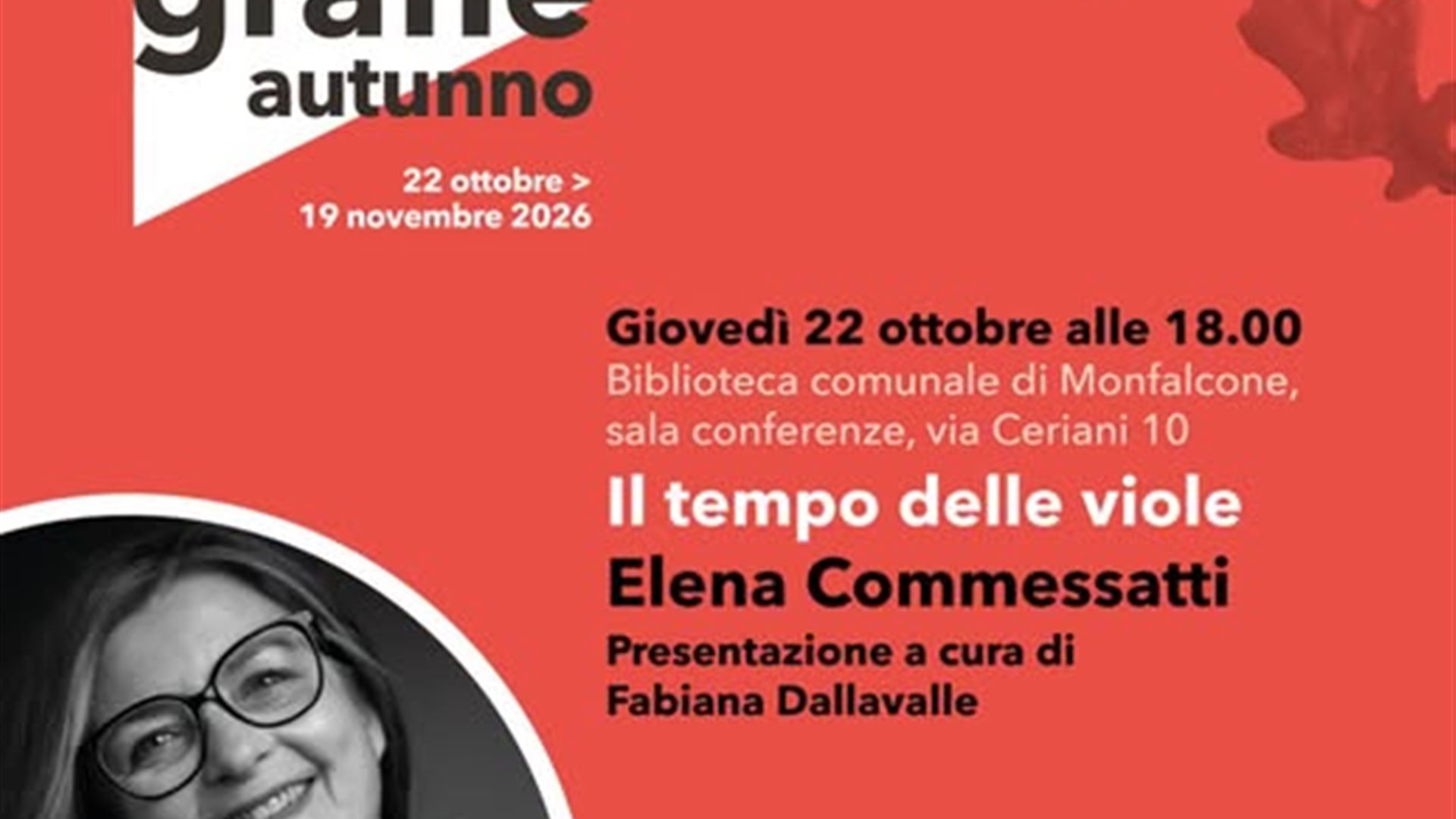 Monfalcone Geografie Autunno - Il tempo delle viole