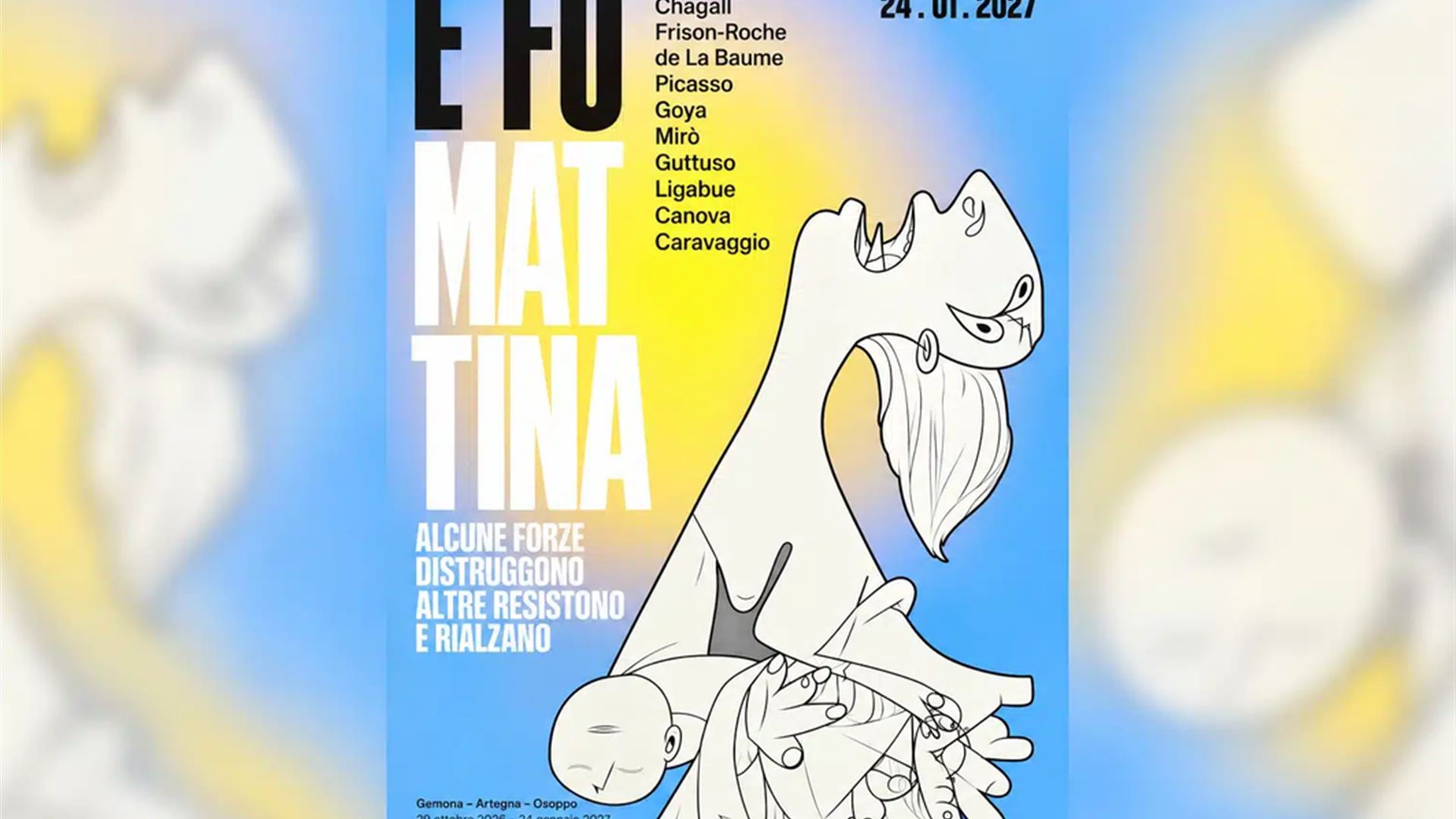 "E fu mattina - Alcune forze distruggono. Altre resistono e rialzano"