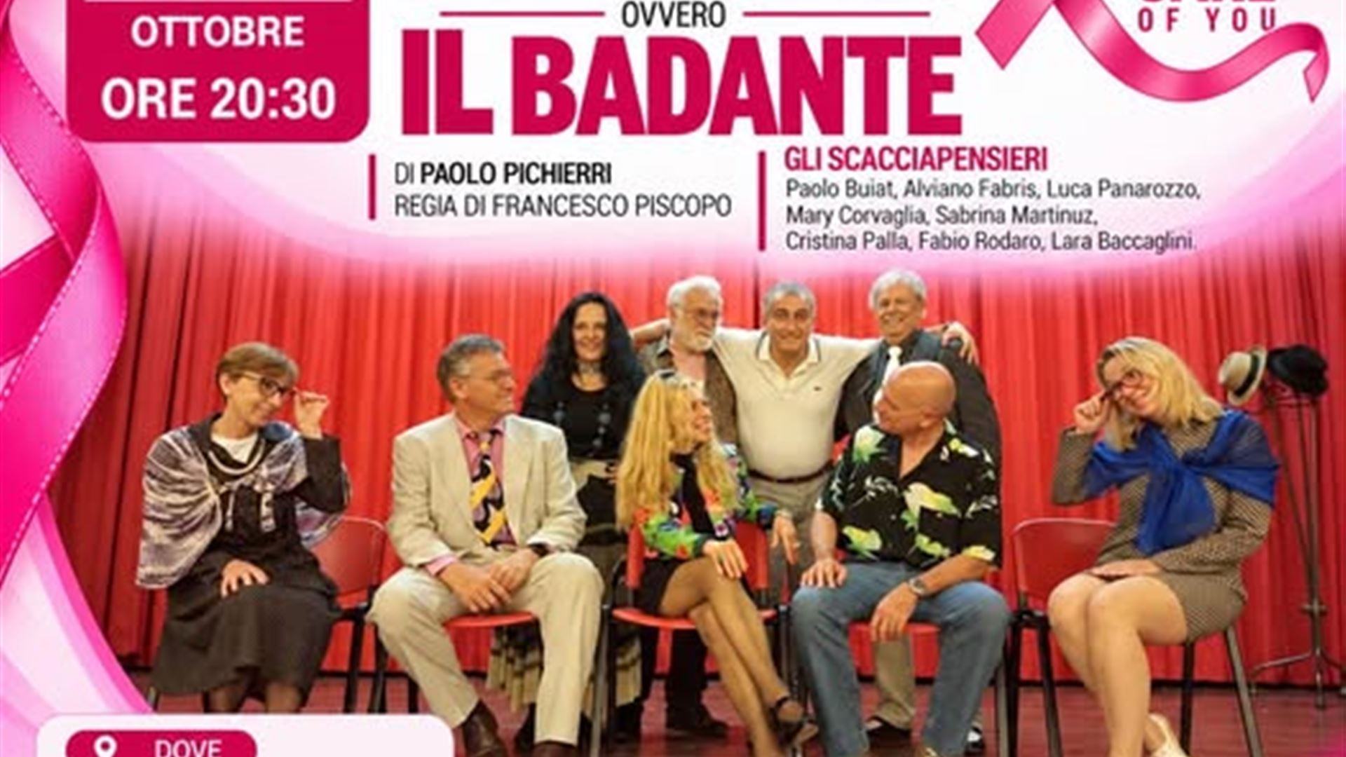 Commedia "Il figlio tonto dell'usuraio ovvero il Badante"