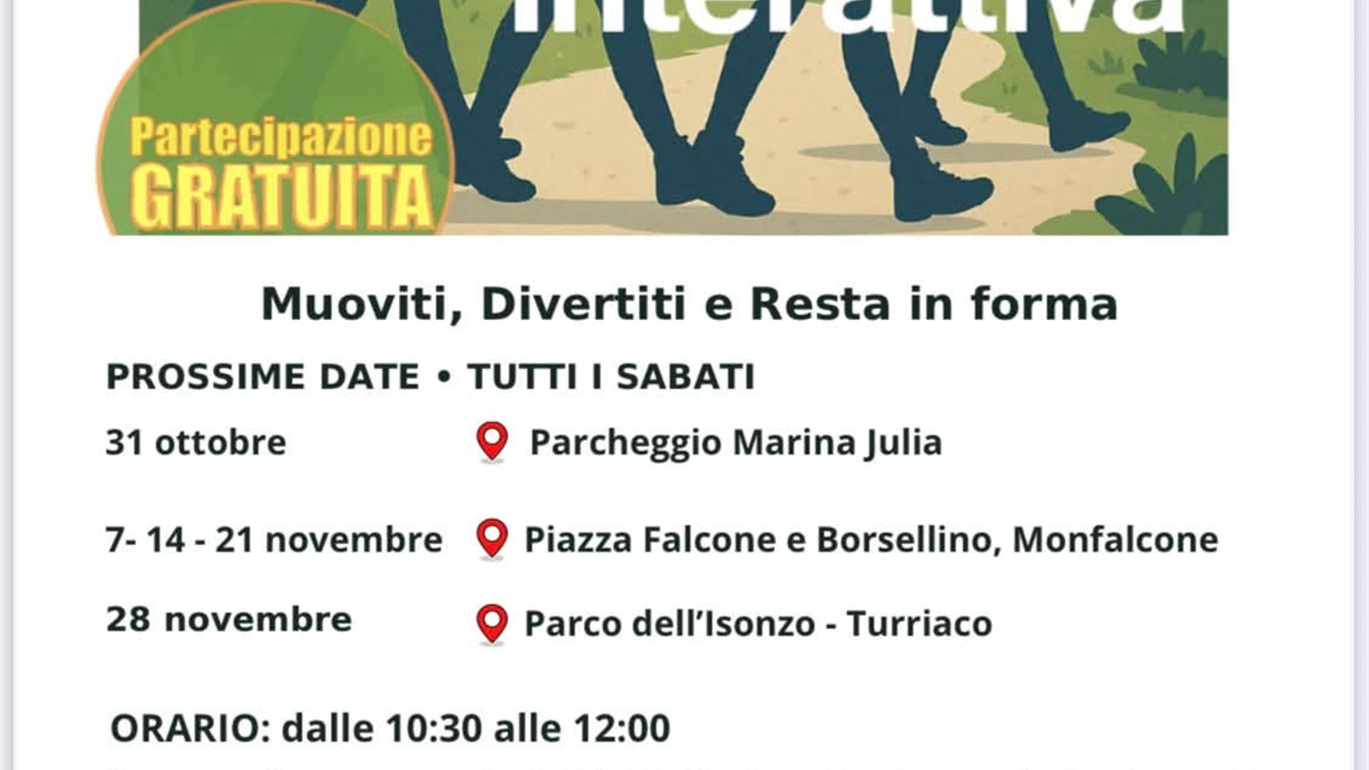 Immagine dell’evento — Camminata Interattiva