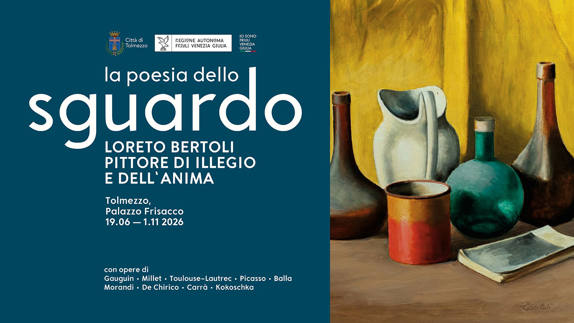 Immagine dell’evento — La Poesia dello Sguardo - Loreto Bertoli, pittore di Illegio e dell’anima. Evento conclusivo