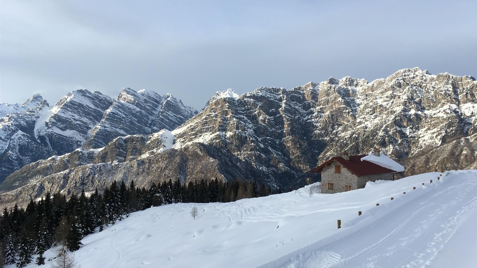 L'inverno in Valcellina: ciaspole e sci alpinismo