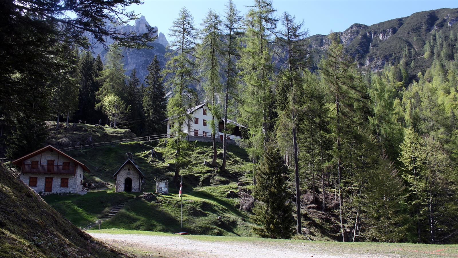 Rifugio Giaf nelle Dolomiti Friulane