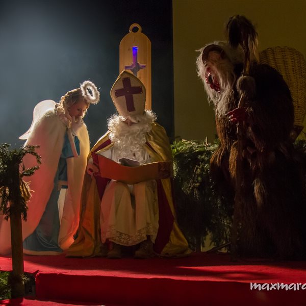 locandina San Nicolò e i Krampus a Malborghetto