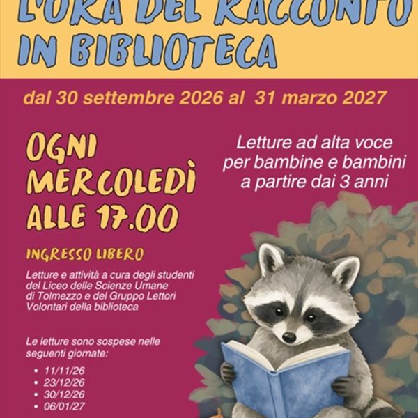 L'ora del racconto in biblioteca