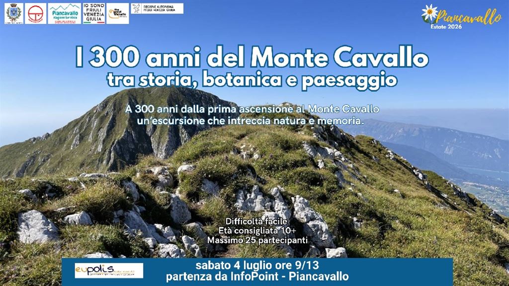 Ortoteatro. I 300 anni del Monte Cavallo: tra storia, botanica e paesaggio