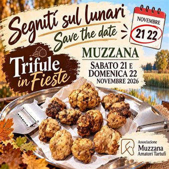 locandina Trìfule in fieste - Fiera del Tartufo