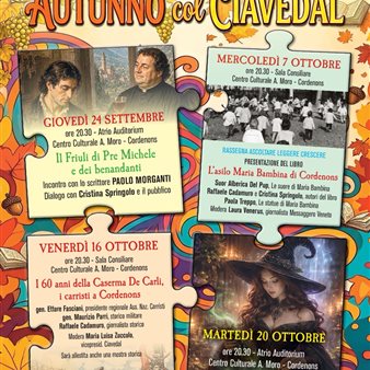 Autunno col Ciavedal - Streghe e Benandanti di confine