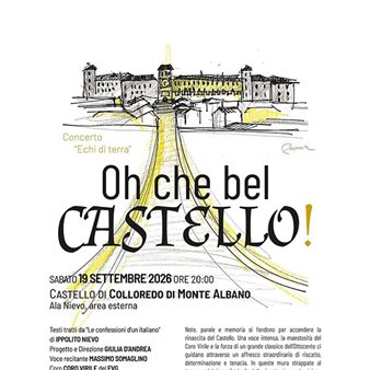Oh che bel castello! - Concerto "echi di terra"