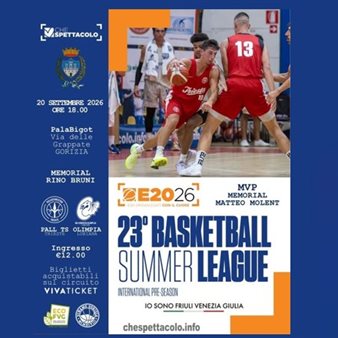23° Basketball Summer League - Pallacanestro Trieste vs Cedevita Olimpija Lubiana