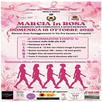 Marcia in Rosa 2026