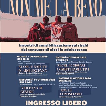 Immagine dell’evento — Non me la bevo