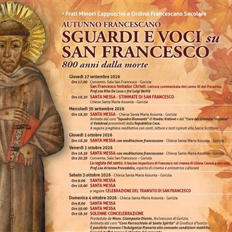 Autunno Francescano - Sguardi e voci su San Francesco