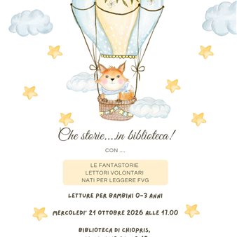 Immagine dell’evento — Che storie… in Biblioteca!