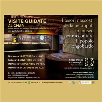 Viiste guidate al Civico Museo Archeologico di Romans d'Isonzo