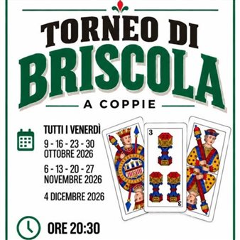 Torneo di Briscola a Coppie