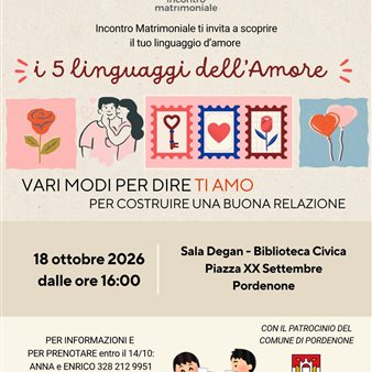 I 5 linguaggi dell'amore