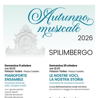 Immagine dell’evento — Autunno musicale 2026