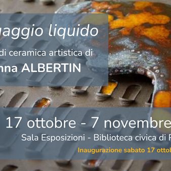 Linguaggio liquido. Mostra di ceramica artistica