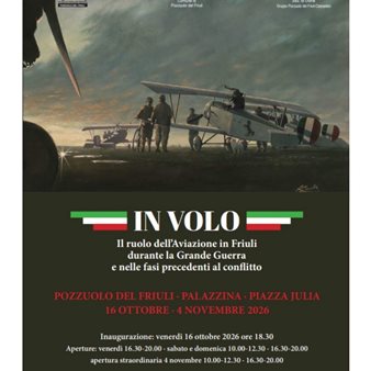 IN VOLO: il ruolo dell'aviazione Civile in Friuli durante la Grande Guerra