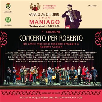 Immagine dell’evento — Concerto per Roberto