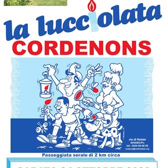 Lucciolata a Cordenons