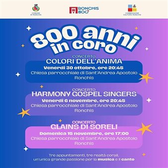 Immagine dell’evento — 800 anni in coro