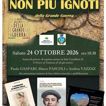 Volti, luoghi, storie non più ignoti della grande guerra