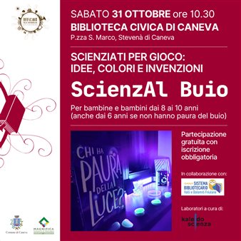 Immagine dell’evento — Scienziati per Gioco: Scienza al Buio