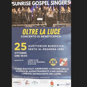 Immagine dell’evento — Oltre la luce