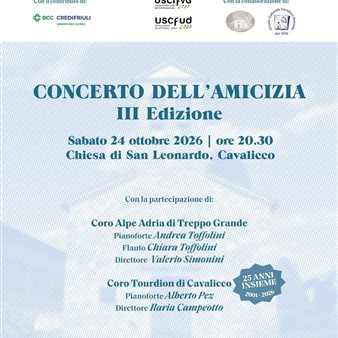 III Edizione Concerto dell'Amicizia