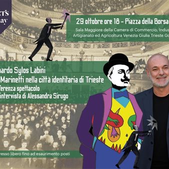 Immagine dell’evento — Edoardo Sylos Labini, FT Marinetti nella città identitaria di Trieste