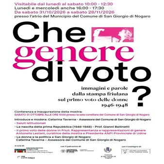 Che genere di voto? Immagini e parole dalla stampa friulana sul primo voto delle donne 1946-1948