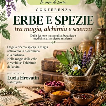 Immagine dell’evento — Erbe e Spezie tra magia, alchimia e scienza