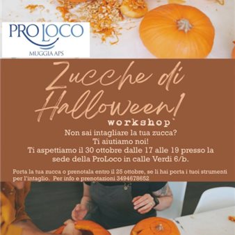 Immagine dell’evento — ProLoco Muggia - Laboratorio di intaglio delle zucche