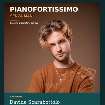 Immagine dell’evento — Pianofortissimo senza mani - Davide Scarabottolo