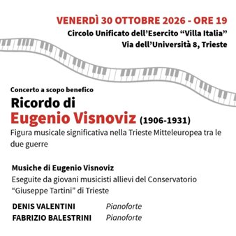 Immagine dell’evento — Concerto ricordo di Eugenio Visnoviz