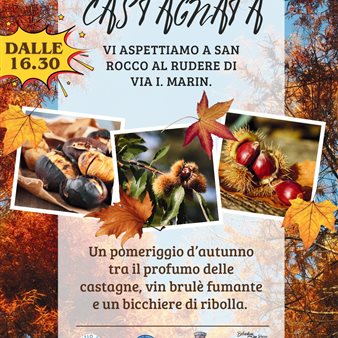 locandina Castagnata a San Rocco