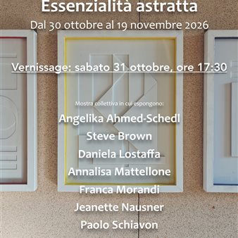 Immagine dell’evento — “Essenzialità astratta”