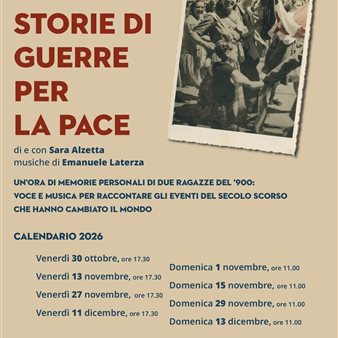 Immagine dell’evento — Storie di guerre per la pace